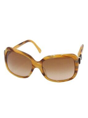 Chanel Side Ribbon Tortoiseshell Sunglasses Eyewear